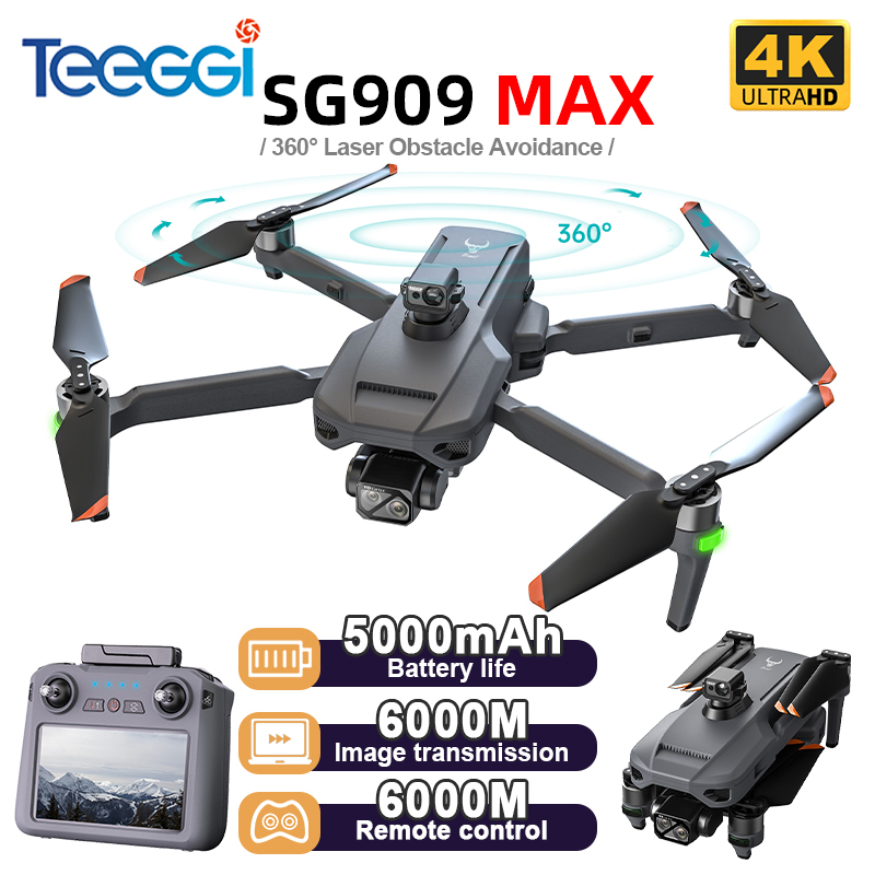 Drone Controller Screen - Drone Teeggi SG909 MAX GPS con