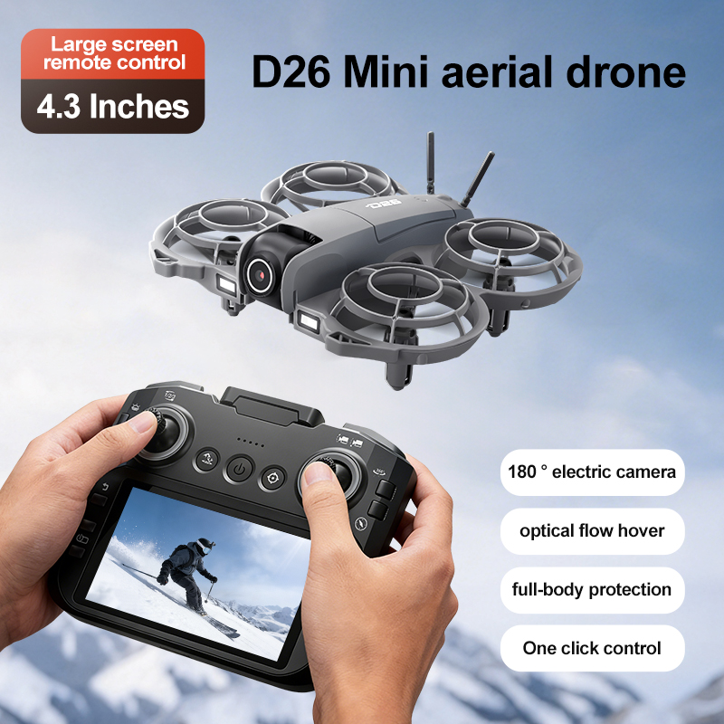 Drone D26 4K HD Aereo 180° °   - Drone Power Bank recensione e prezzo